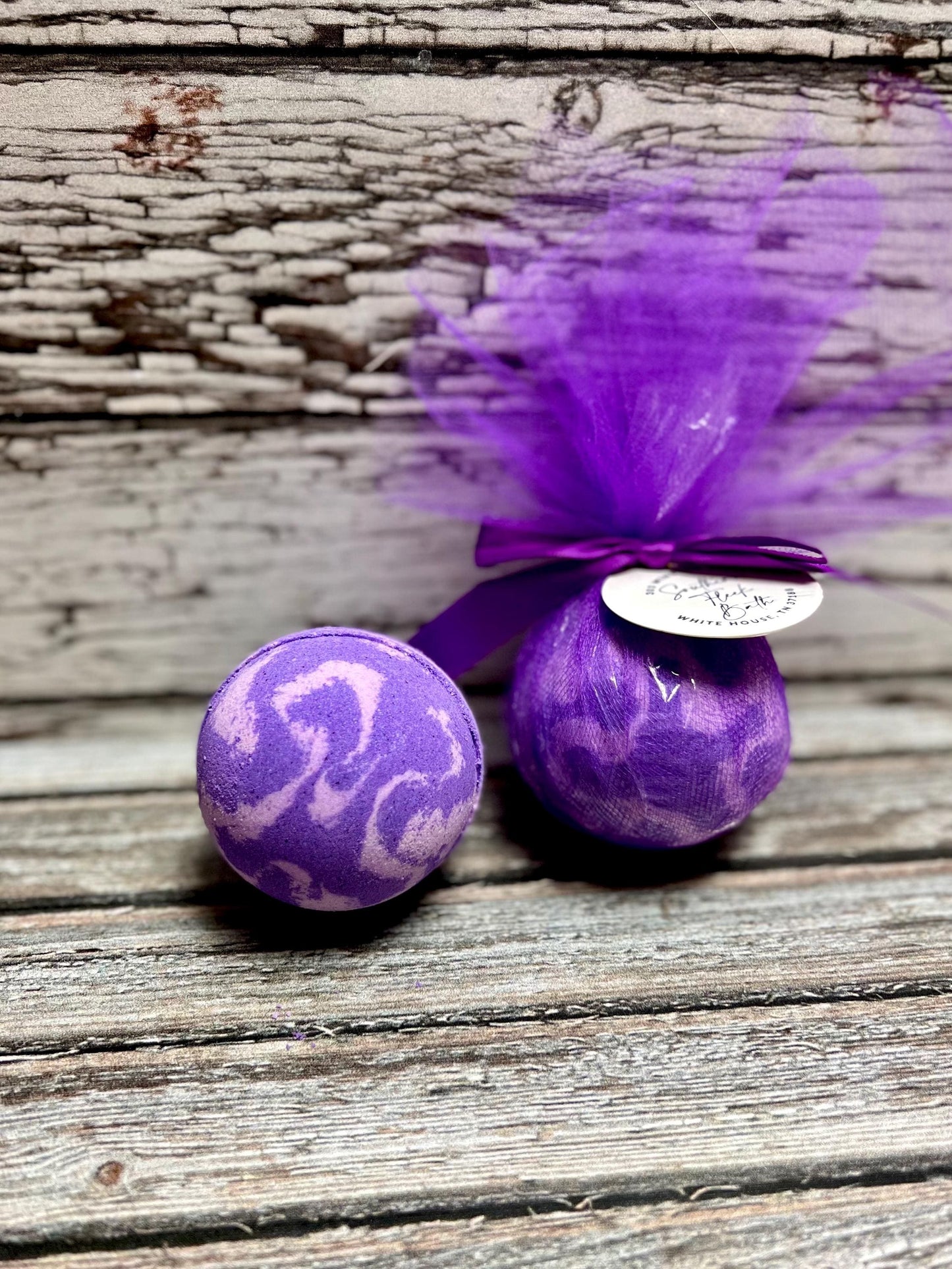 Grape Blow Pop Bath Bomb