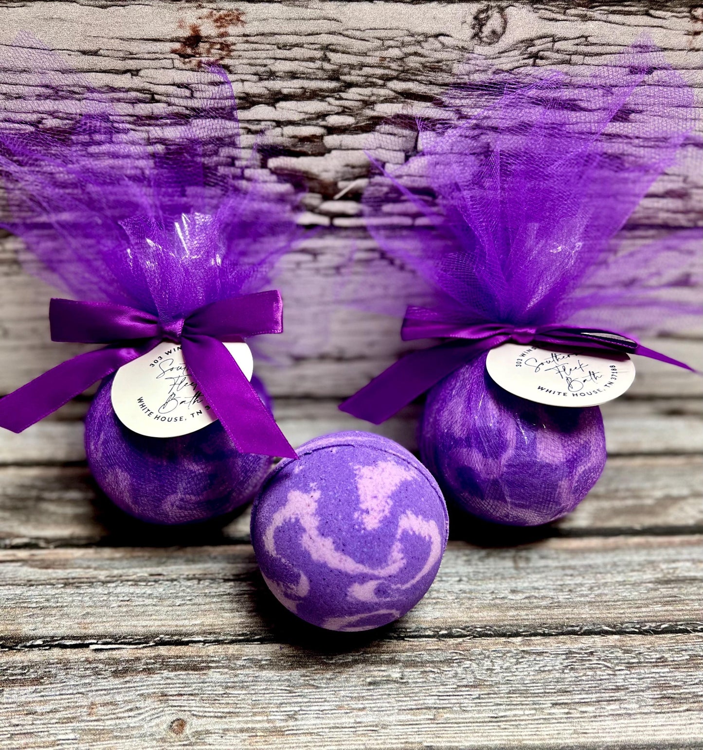 Grape Blow Pop Bath Bomb